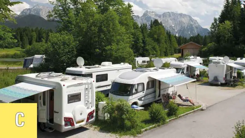 Alpen-Caravanpark-Tennsee Reisemobilplatz