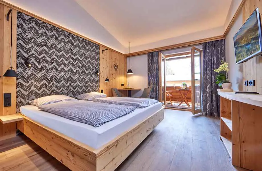 Ferienappartments Schlafzimmer