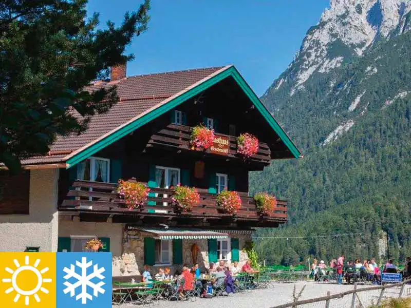 Ansicht Gletscherschliff 1020 m