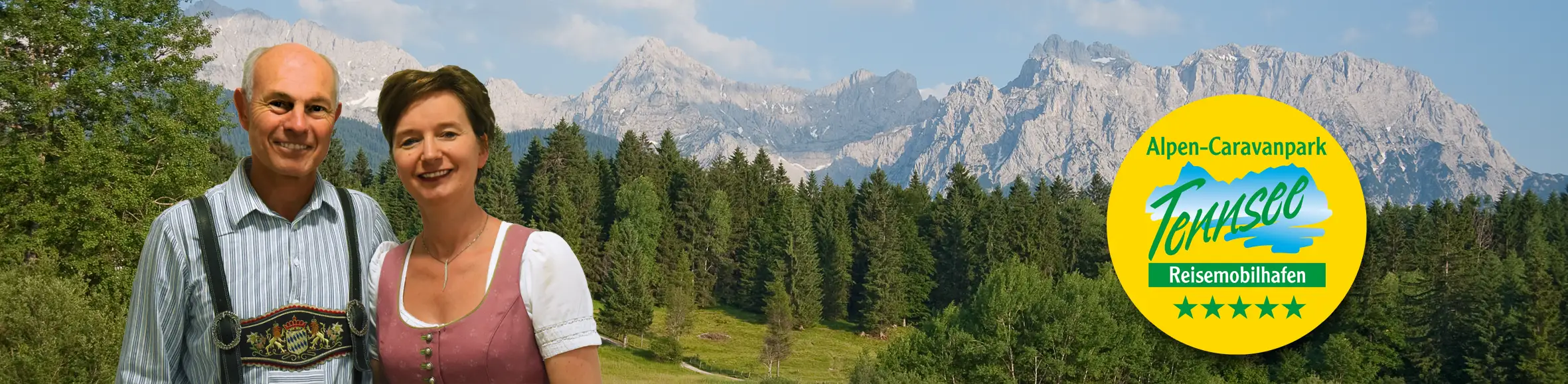 Family Zick and mountains