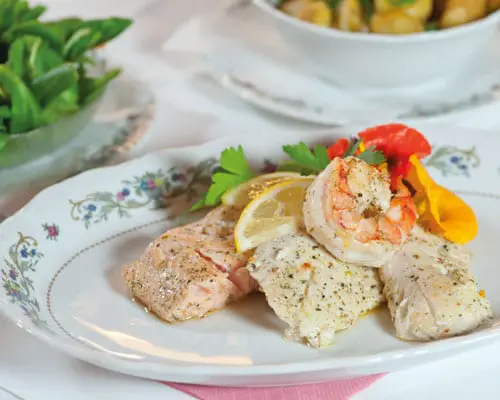 Restaurant Kruen Fischteller