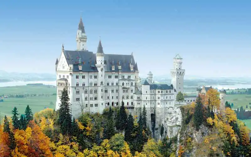 Schloss Neuschwanstein, Panoramablick