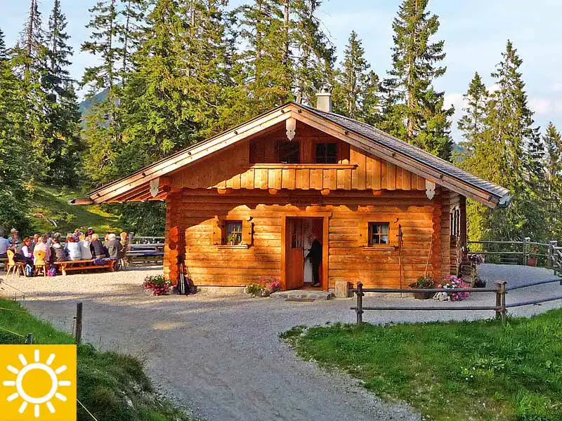 Ansicht Wallgau Alm 1546 m