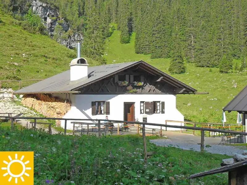 Ansicht Wettersteinalm 1464 m