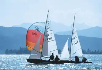 segelboot am Walchensee