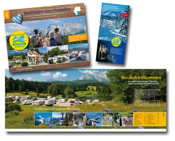 Alpen-Caravanpark Tennsee brochure